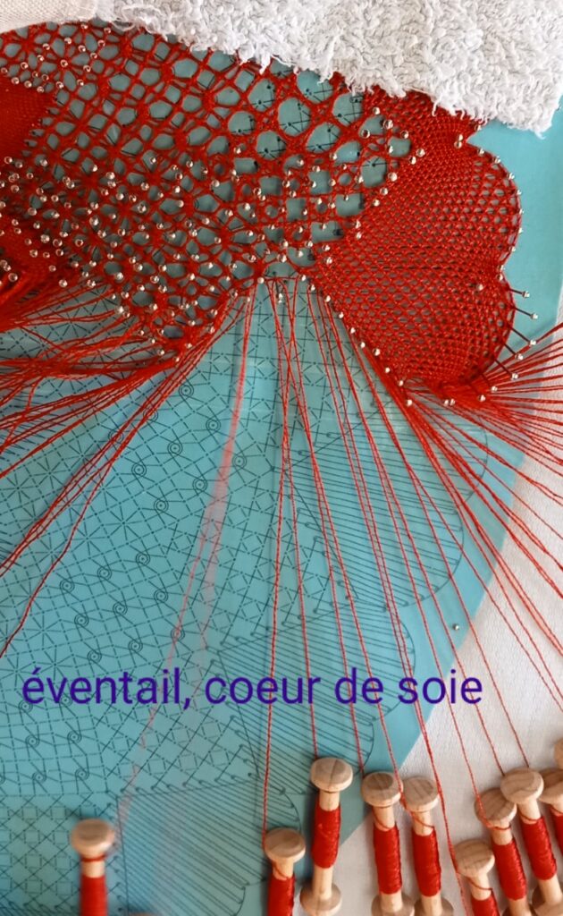 eventail coeur