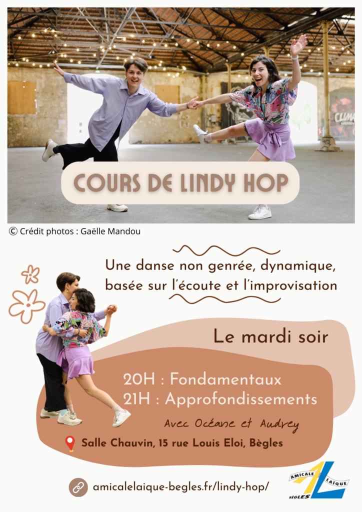 flyer programme cours